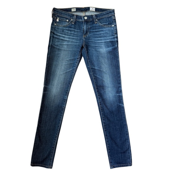 Ag Adriano Goldschmied Denim - AG Adriano Goldschmied Dark Blue Skinny Jeans